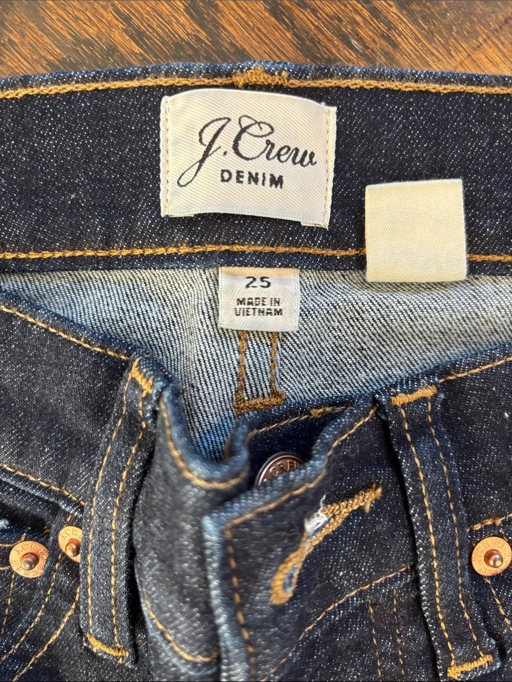 J. Crew clean straight